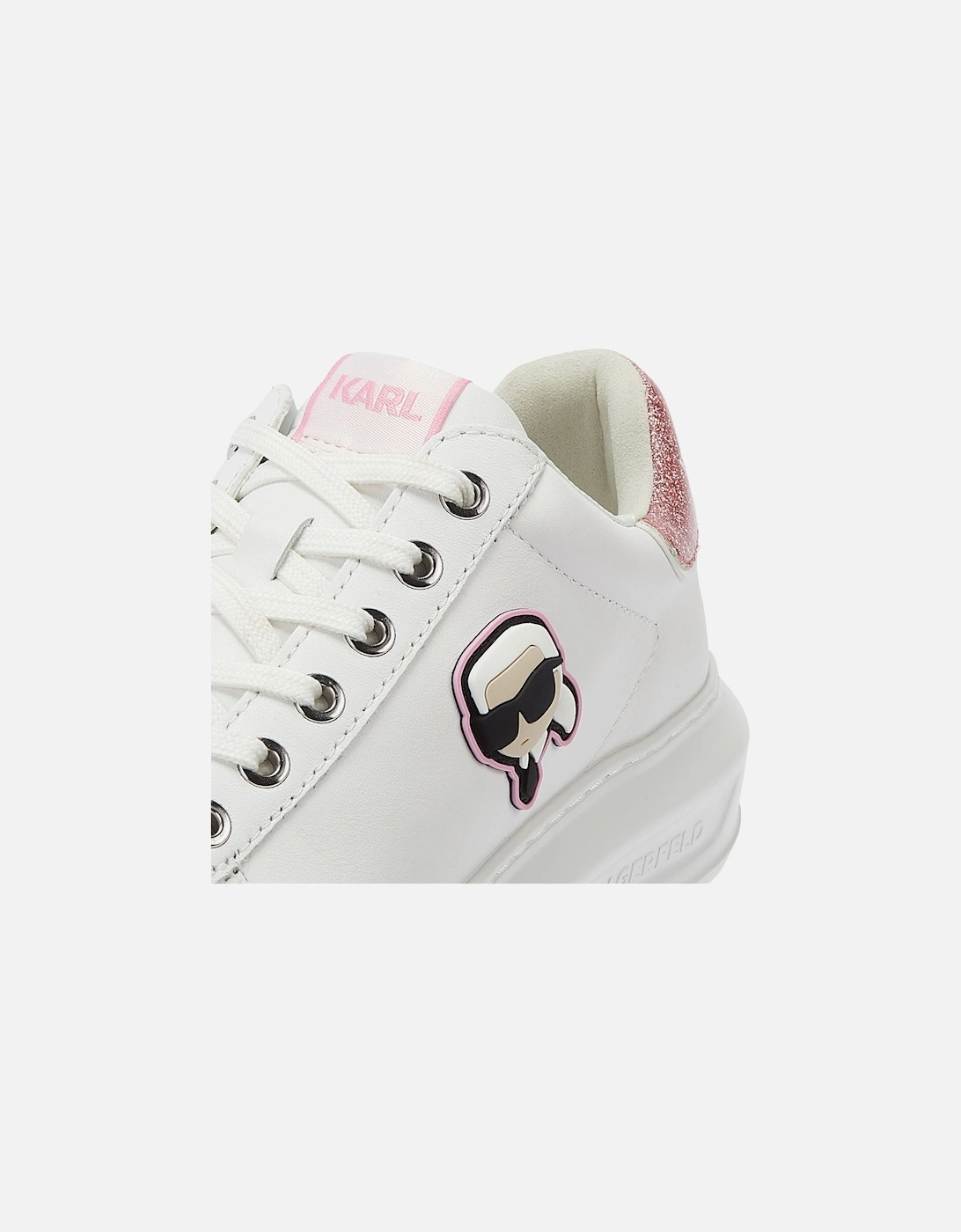 Kapri NFT LO Lace Women's White/Pink Trainers