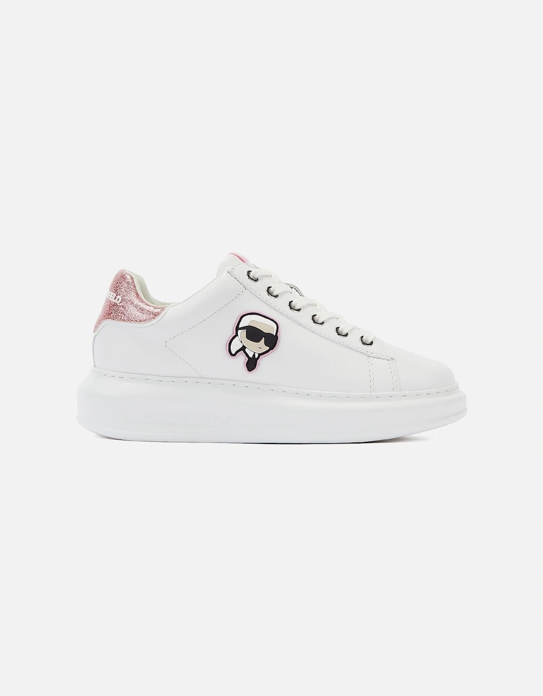 Kapri NFT LO Lace Women's White/Pink Trainers