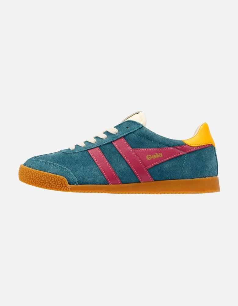 Elan Suede Women's Peacock/Fuchsia Trainers