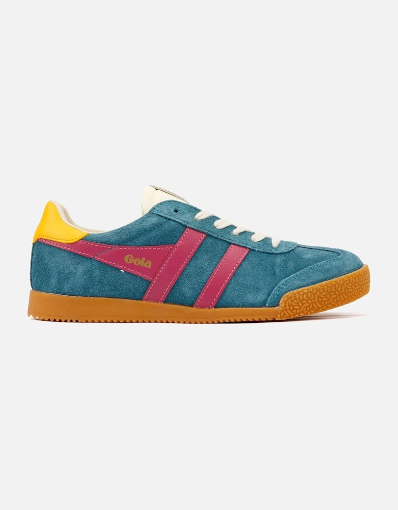 Elan Suede Women's Peacock/Fuchsia Trainers