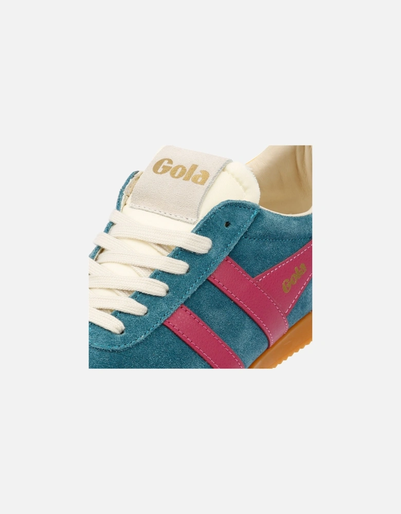 Elan Suede Women's Peacock/Fuchsia Trainers