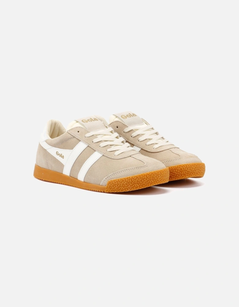 Elan Suede Women's Bone/White Trainers