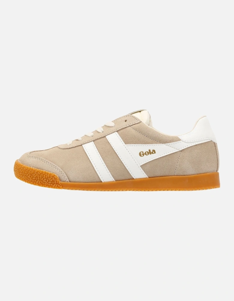 Elan Suede Women's Bone/White Trainers