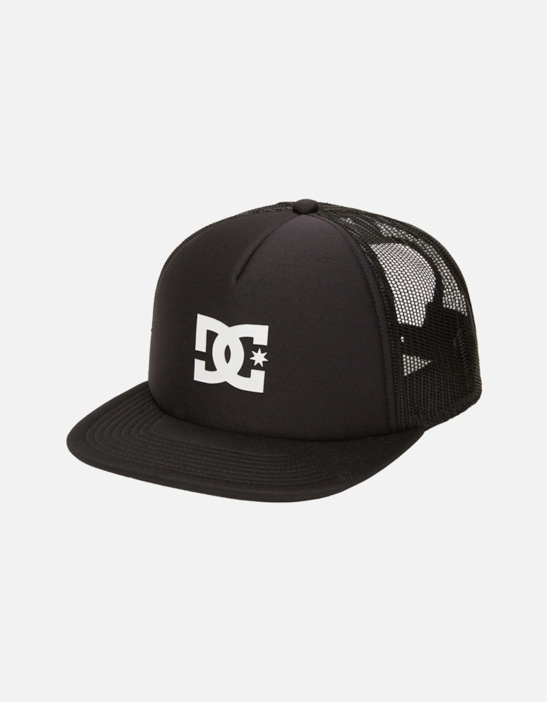 Kids Gas Station Trucker Cap - Black