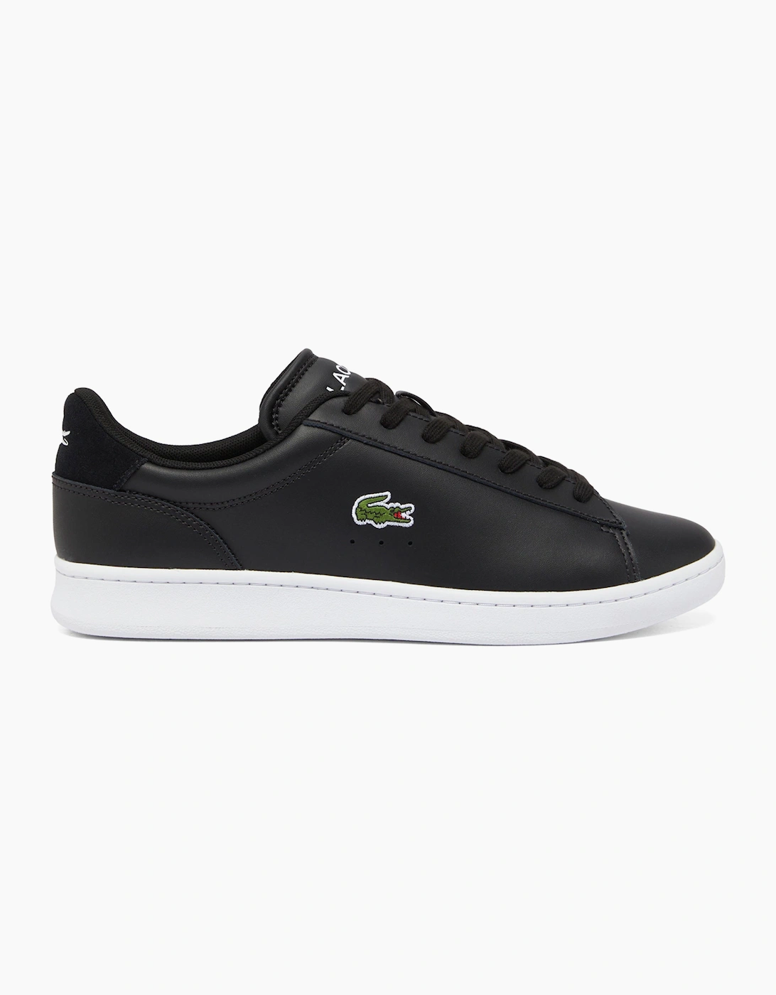 Lacoste Men's Black/Multi Carnaby Set Leather Trainer  10 Uk Size 10