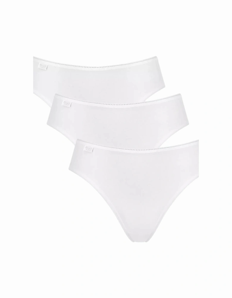 24/7 3-Pack Microfibre Tai Briefs, White