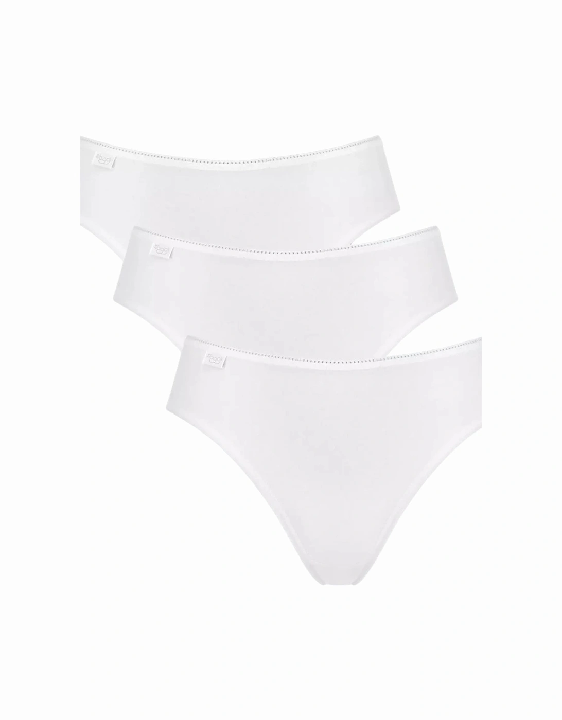 24/7 3-Pack Microfibre Tai Briefs, White, 6 of 5