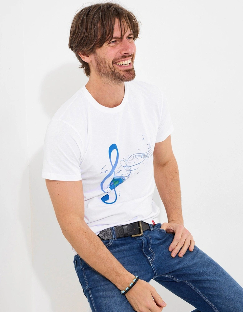 Global Sounds T-shirt - White
