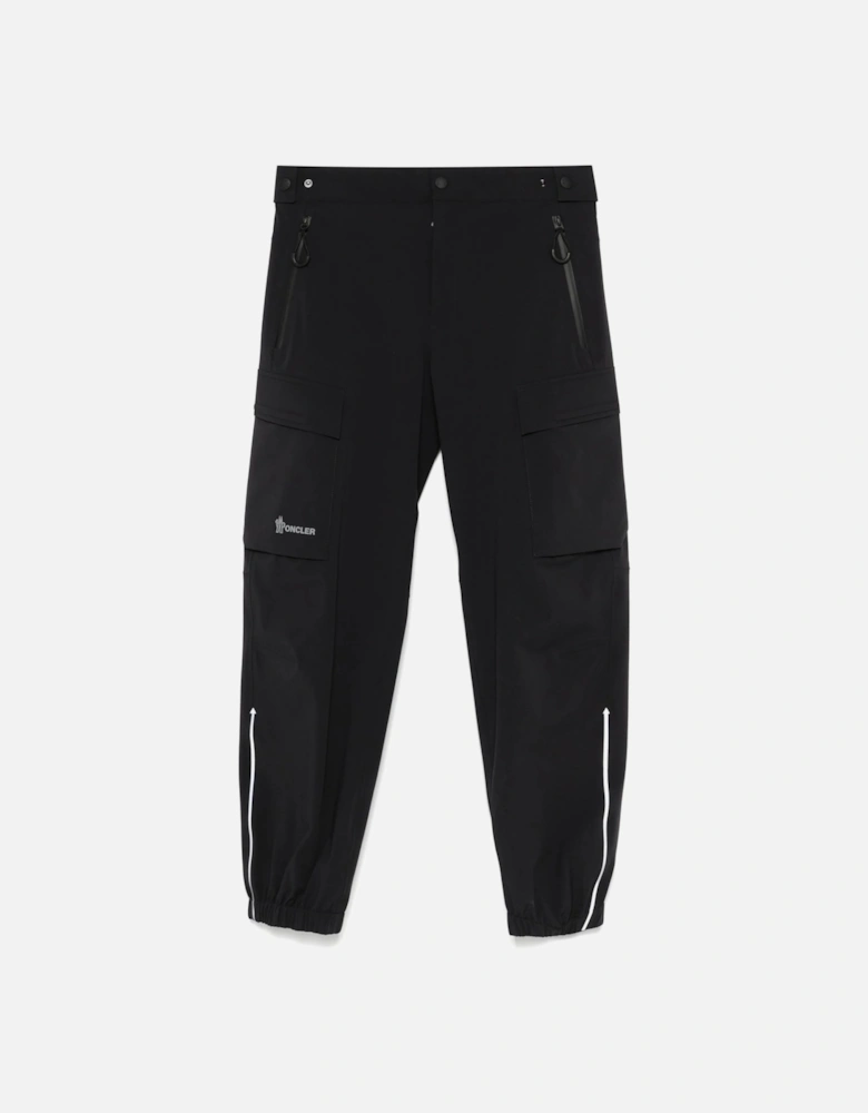 Cuffed Trousers Black