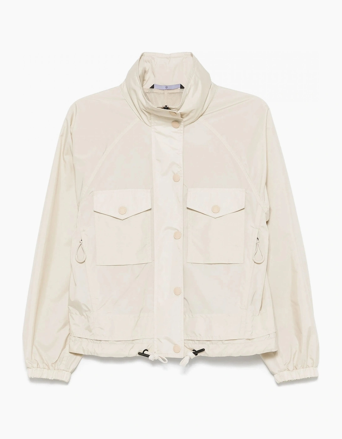 Moncler Women's Womens Nor Jacket Beige - Cream - Size: 12