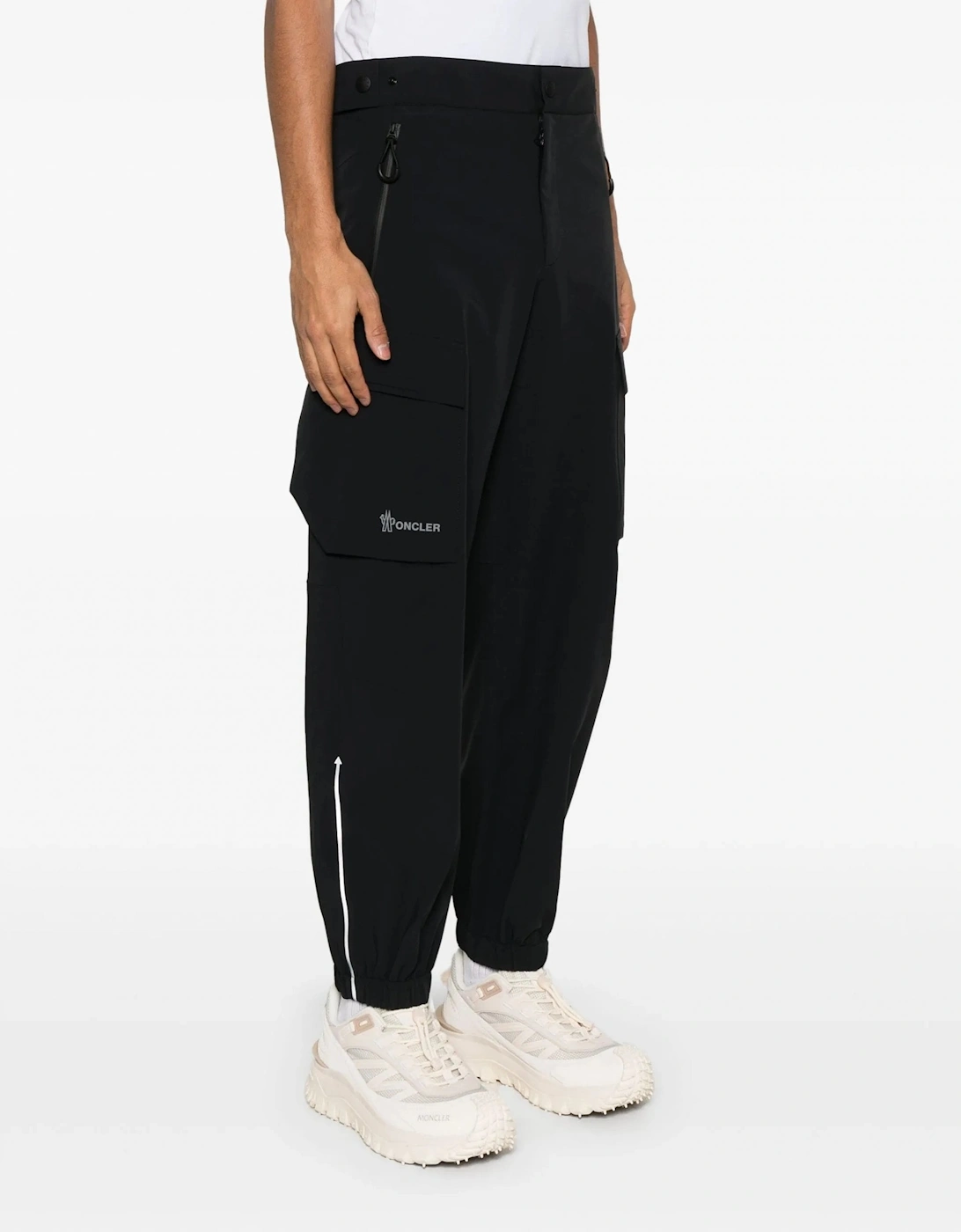 Cuffed Trousers Black