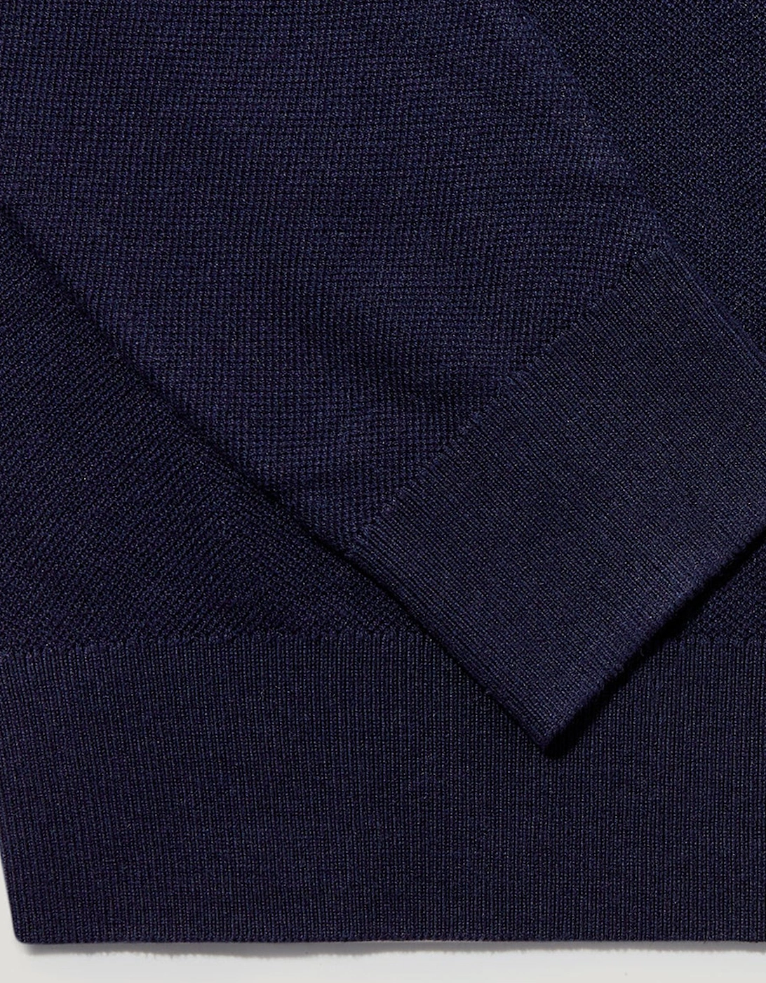 Drift Knitted Polo Navy