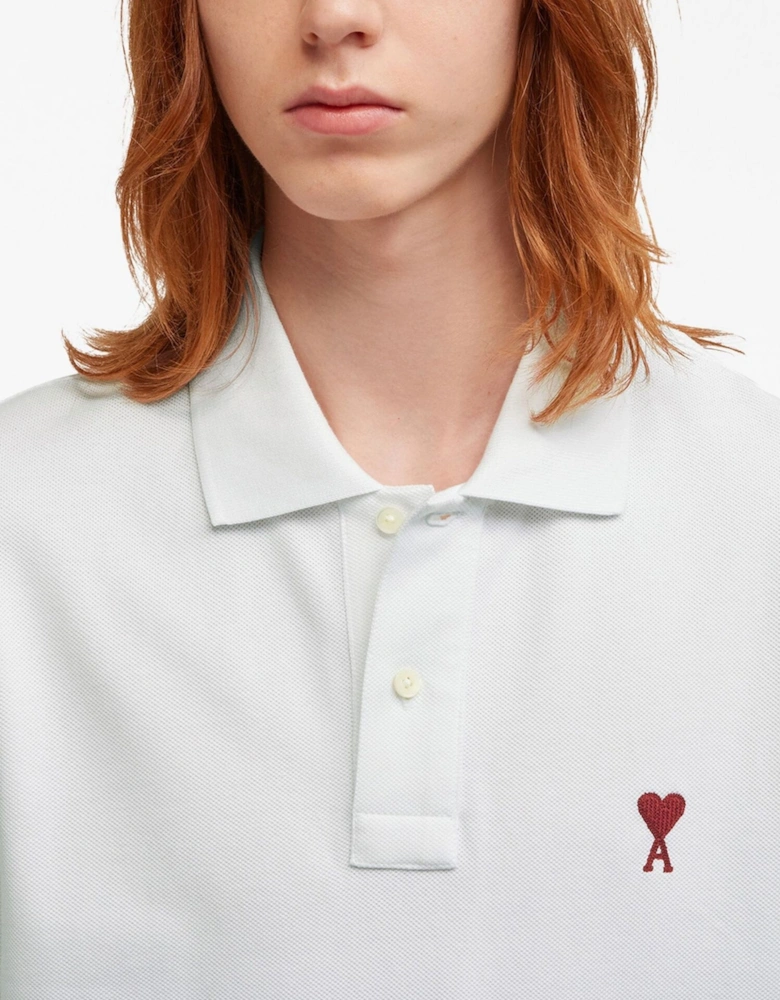 Ami De Coeur Polo Shirt White