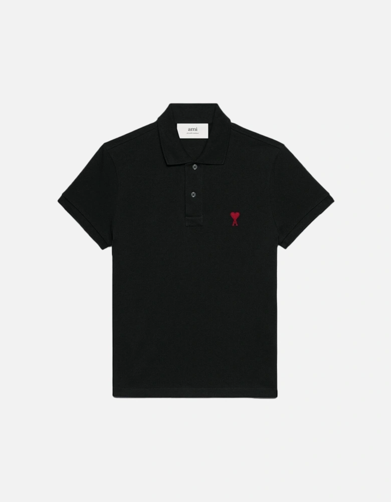 Ami De Coeur Polo Shirt Black