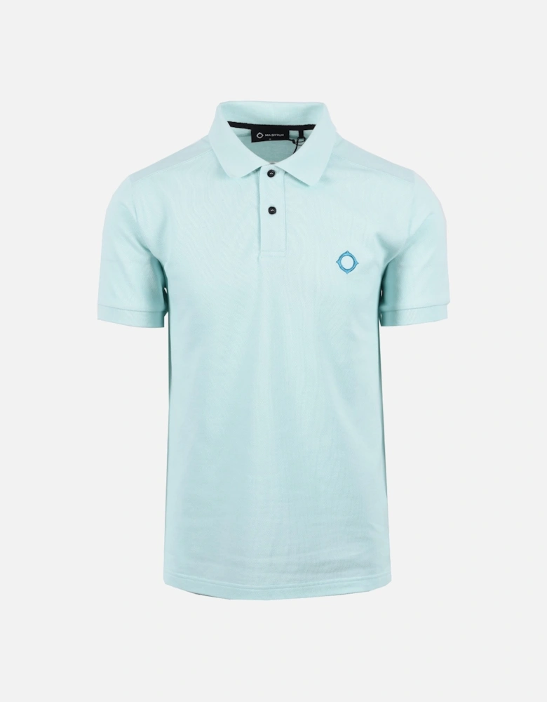 Ss Pique Polo Shirt Iceberg