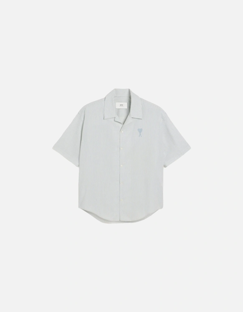 Camp Collar Shirt Blue