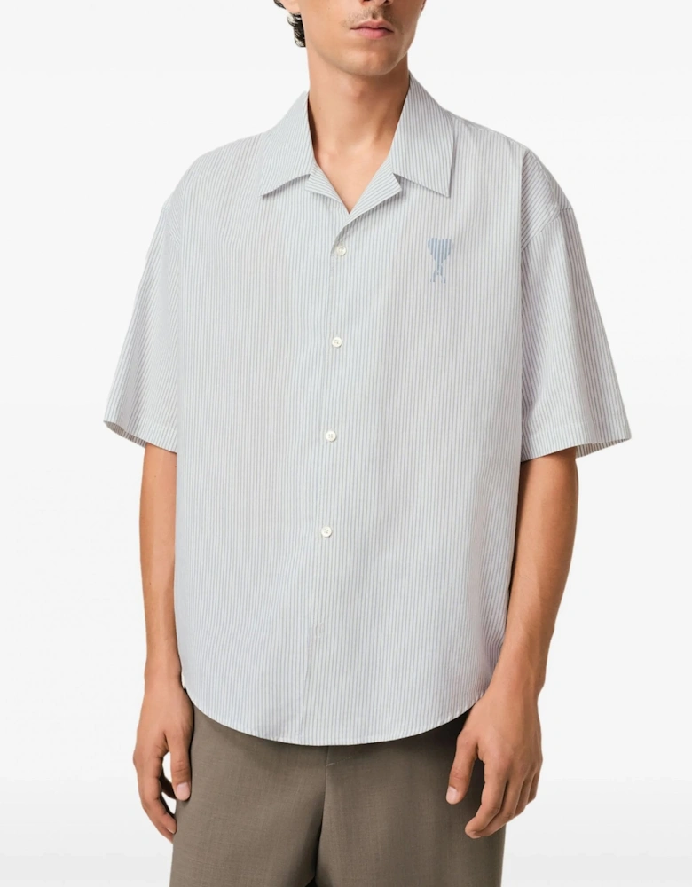 Camp Collar Shirt Blue