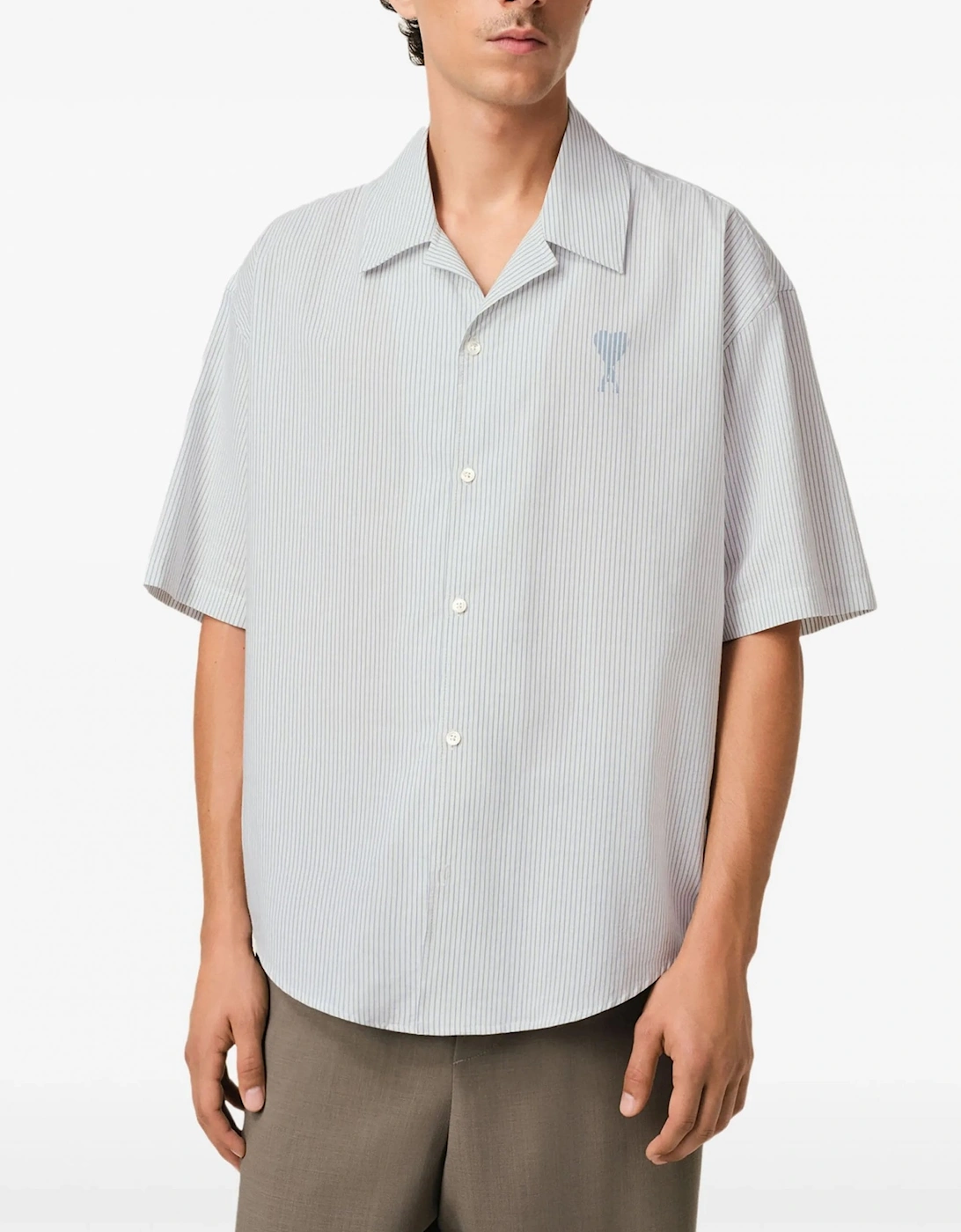 Camp Collar Shirt Blue