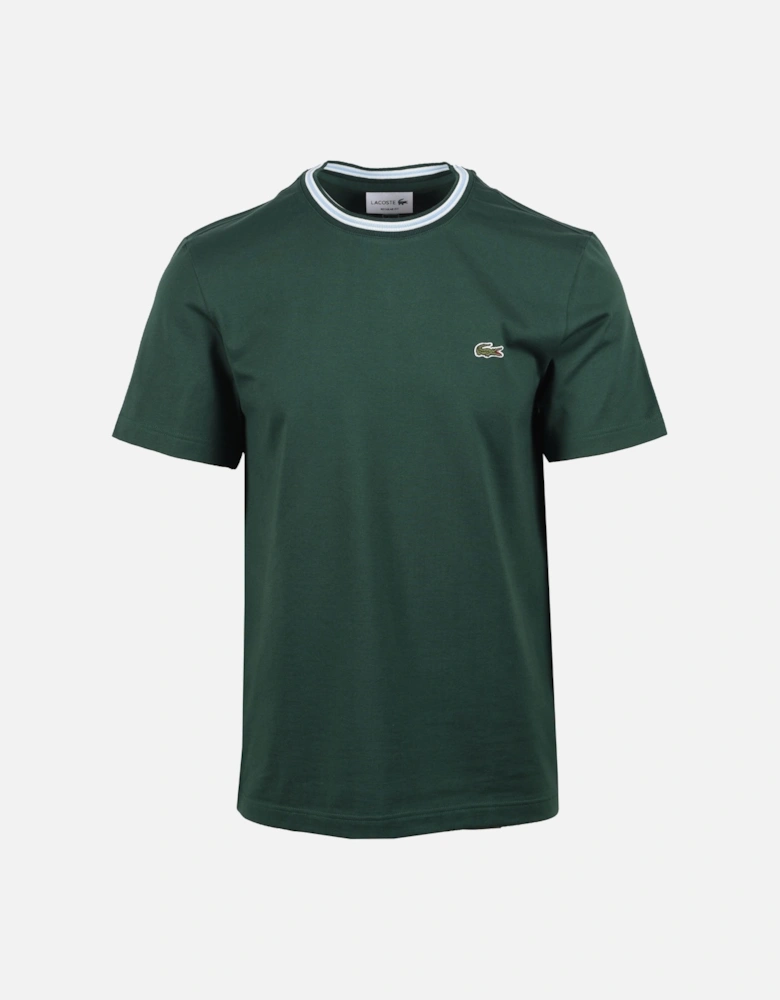 Tipped T-shirt Green