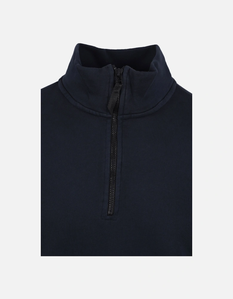 Half Zip Logo Sweat Ink Navy