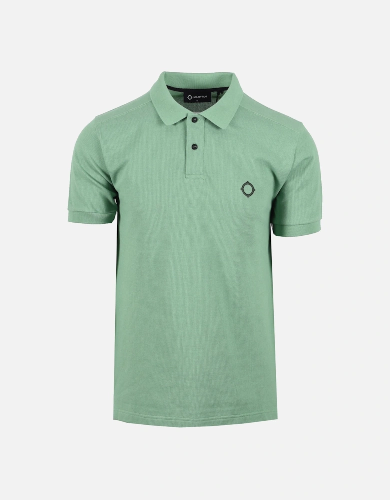 Ss Pique Polo Shirt Feldspar