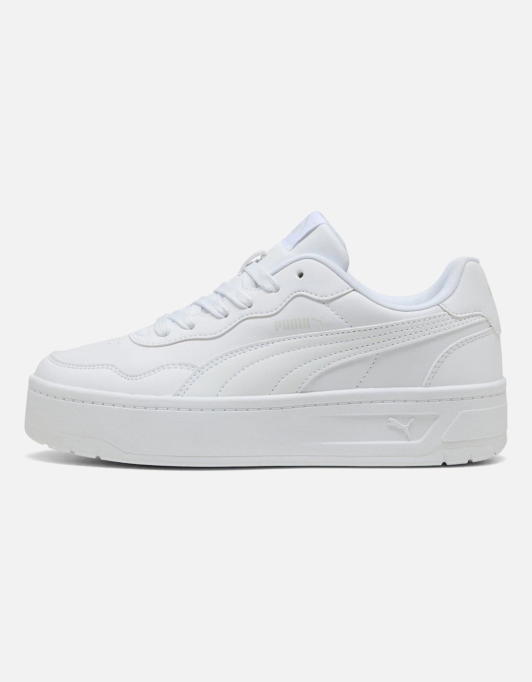 Court Lally Skye Trainers - White, 2 of 1