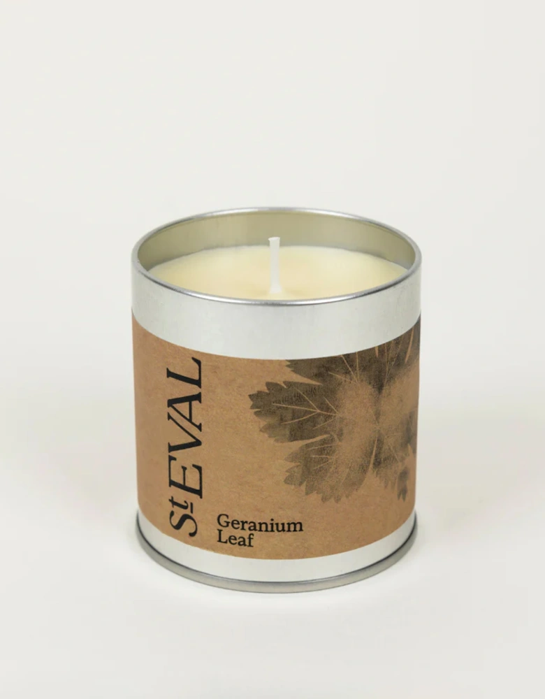 Geranium Leaf Scented Tin Candle