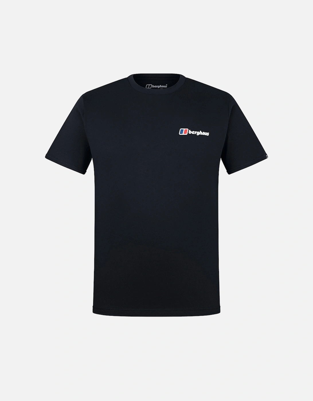 Men's Front & Back Tee Jet Black