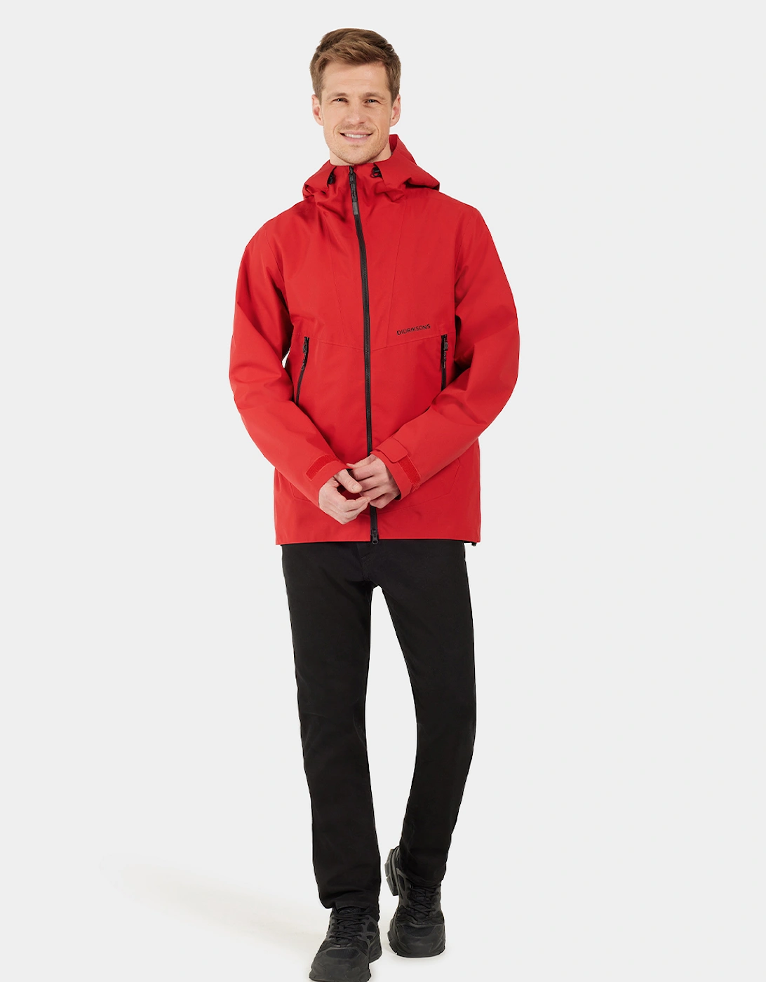 Men's Basil USX Jacket 4 Pomme Red