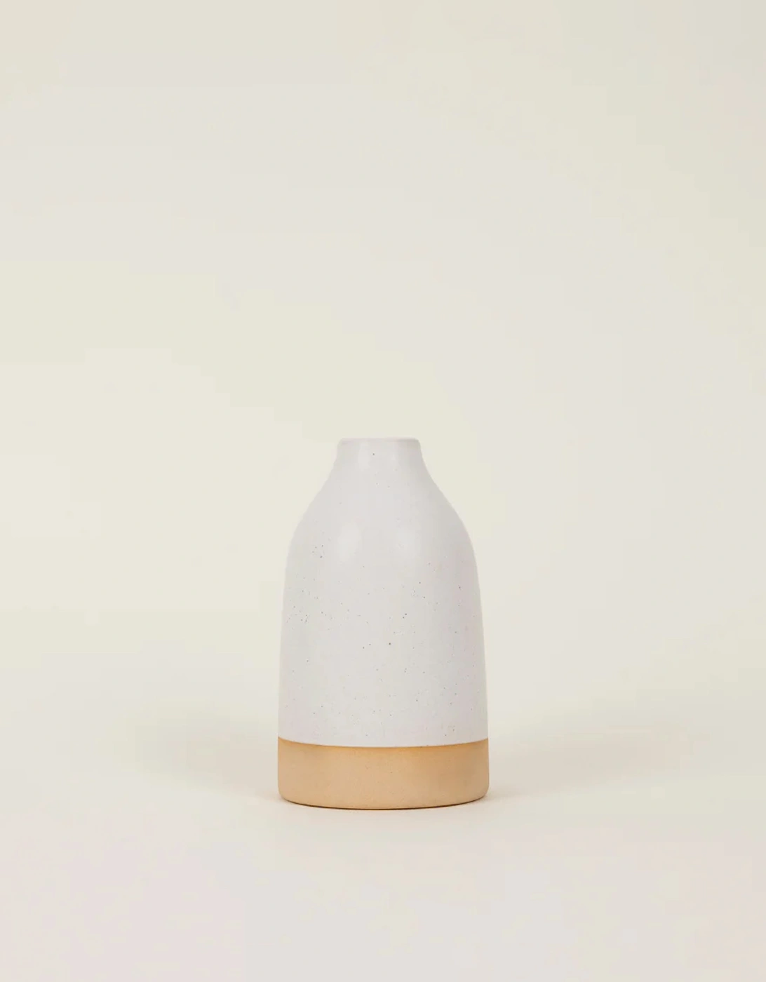 White Speckle Ceramic Diffuser Pot