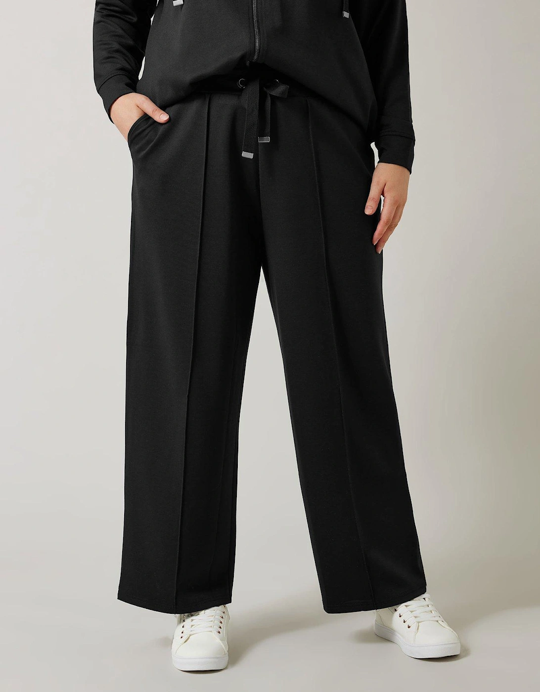 Wide Leg Jogger - Black, 2 of 1