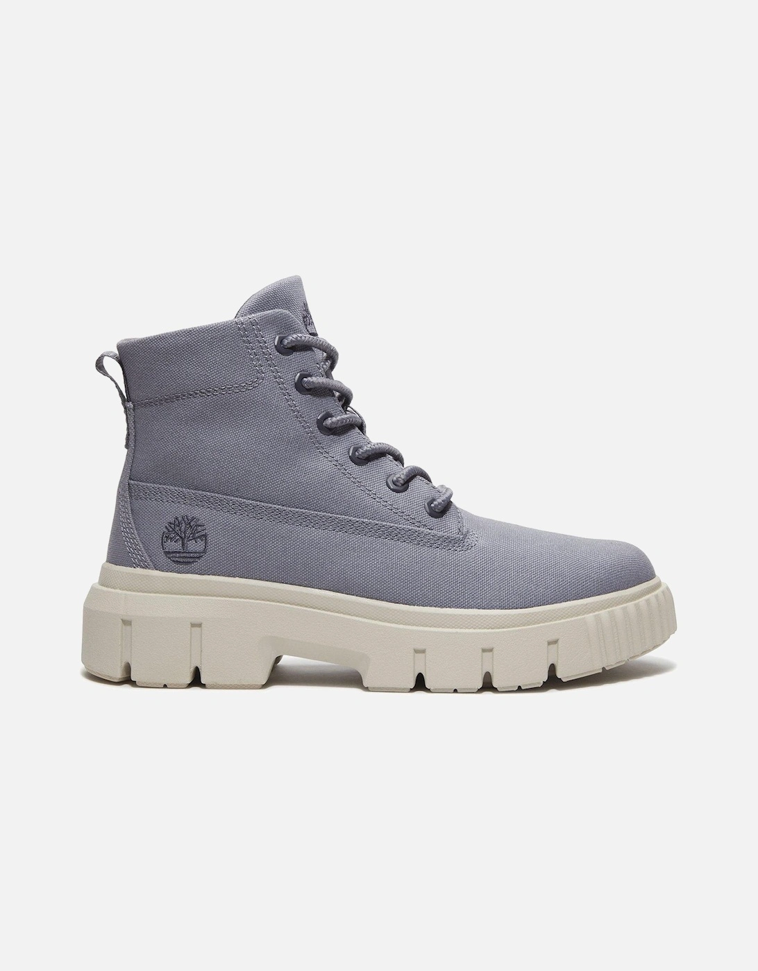 Greyfield Mid Lace Boot - Medium Purple Canvas, 7 of 6