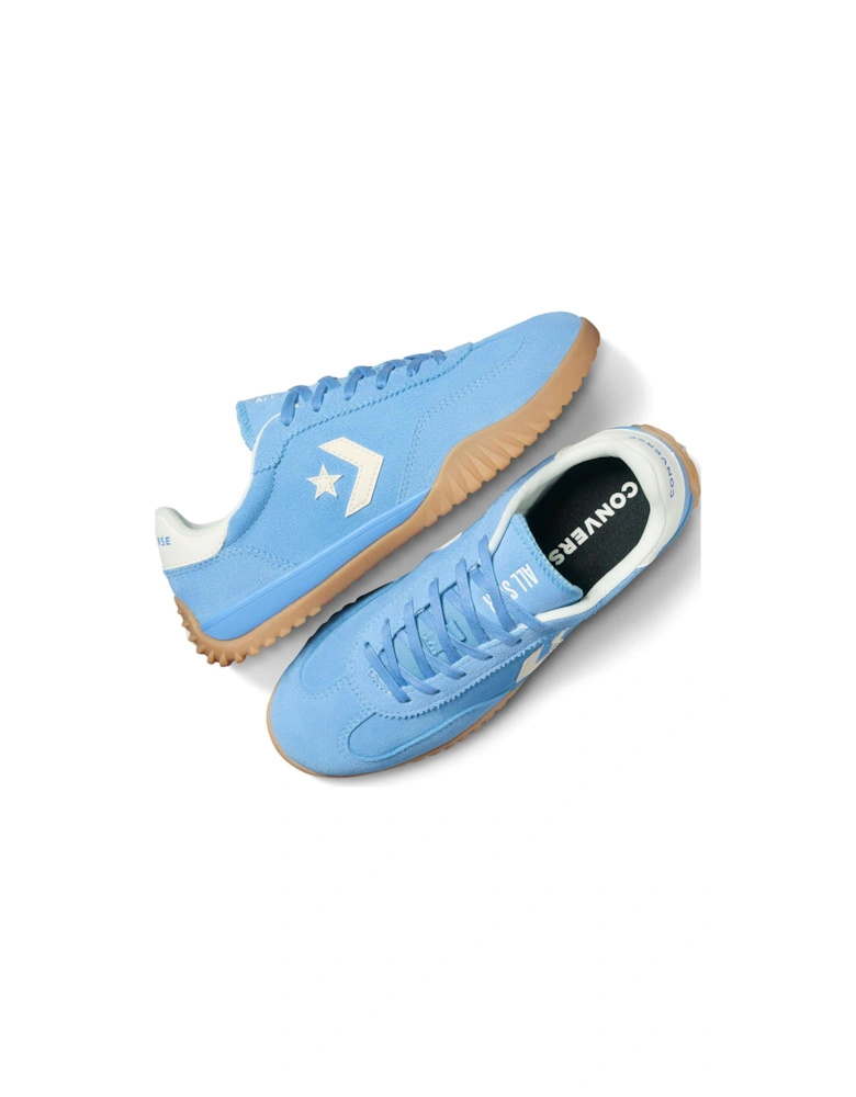 Womens Run Star Trainer Suede Ox - Neutral - Blue