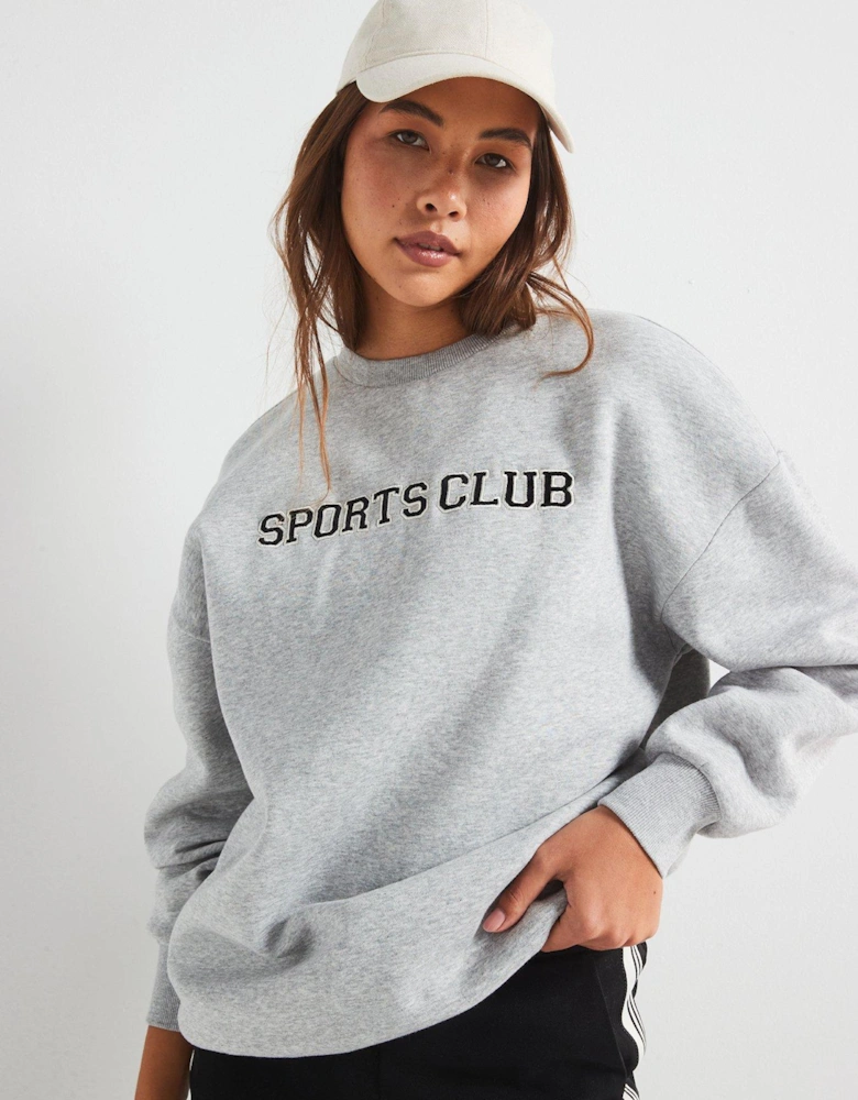 Graphic Sweat - Grey