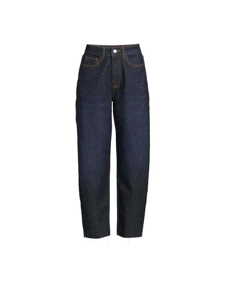 Barrel Jean - Dark Wash 