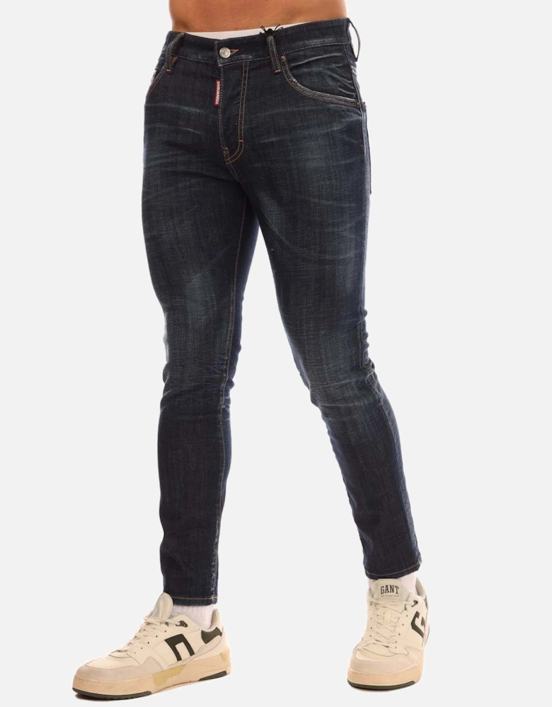 Clean Wash Skater Jeans