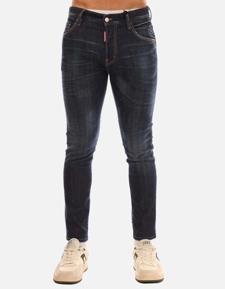 Clean Wash Skater Jeans