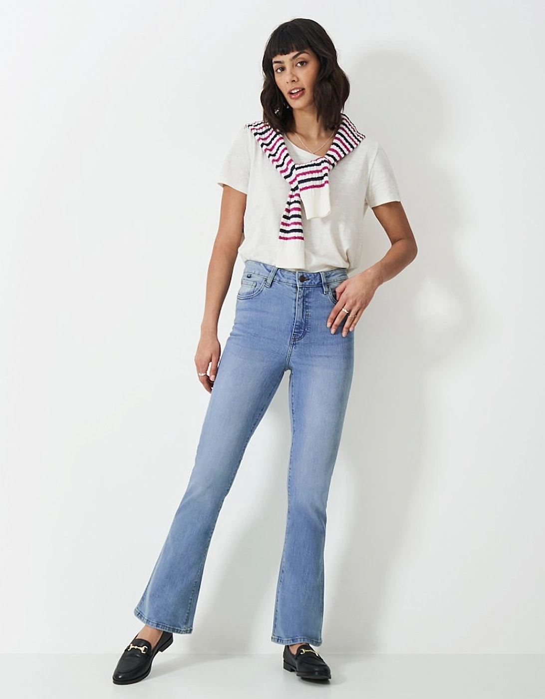 Women's Bootcut Jeans Light Wash