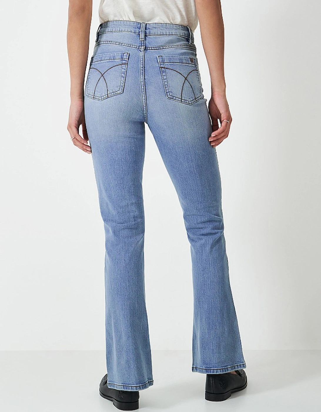 Women's Bootcut Jeans Light Wash