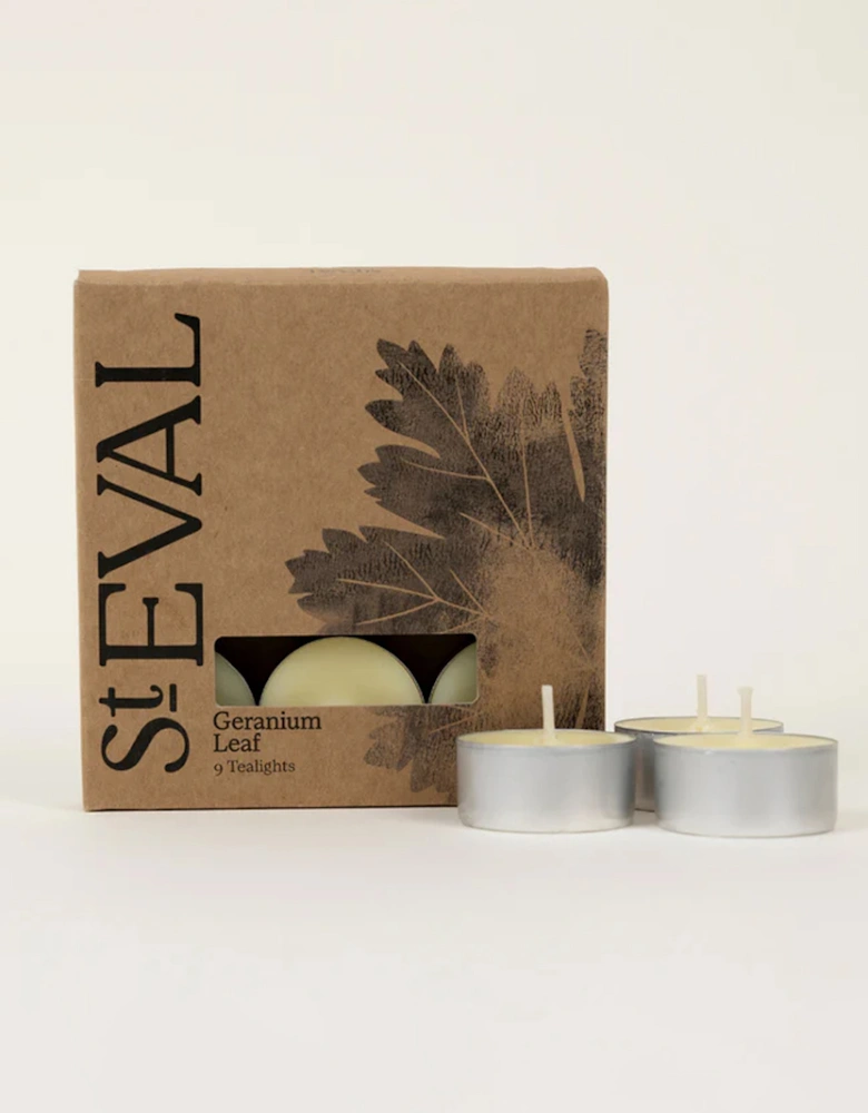 Geranium Leaf Scented Tea Lights