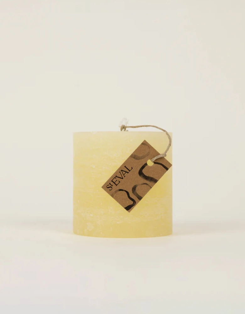 Ginger & Lemongrass Scented 3"x" Pillar Candle