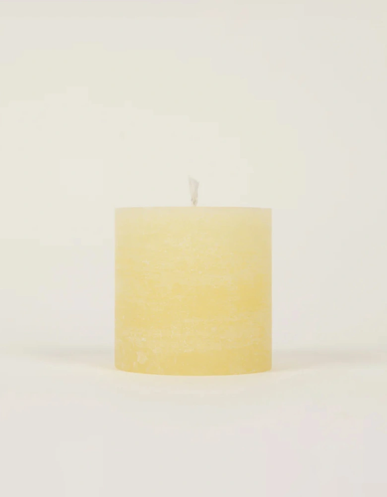 Ginger & Lemongrass Scented 3"x" Pillar Candle