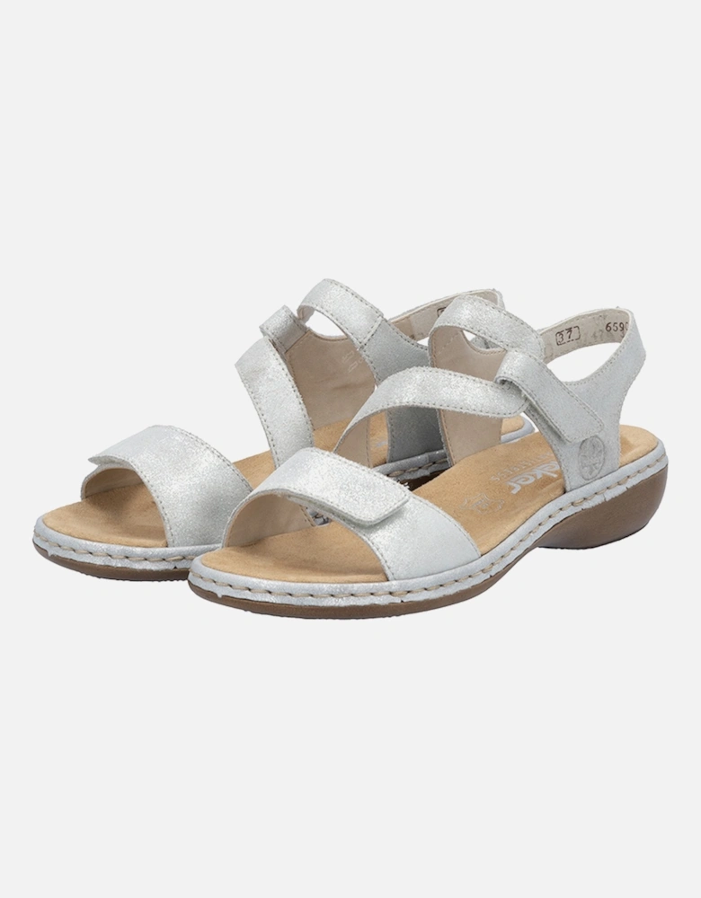 659C7-93 Women's Sandal Silver