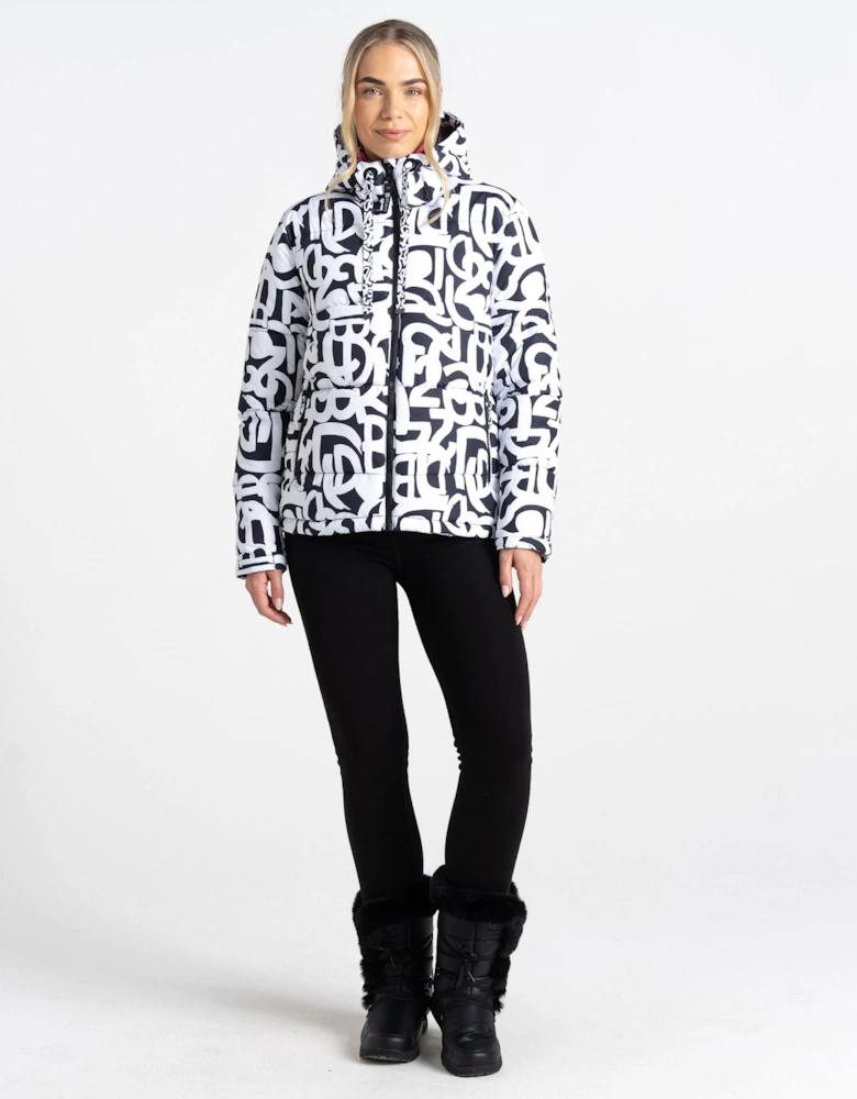 Womens/Ladies Society Graffiti Padded Jacket