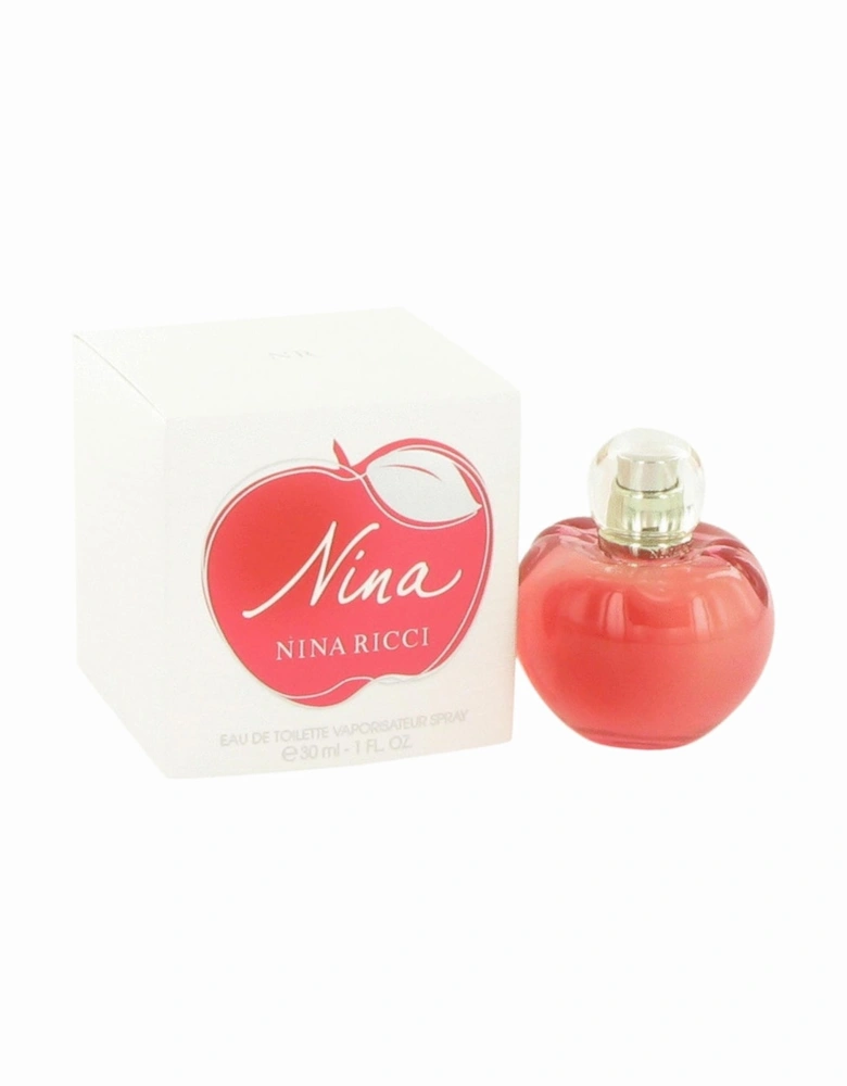 Nina by Eau De Toilette Spray 1 oz for Women - Floral And Woody.