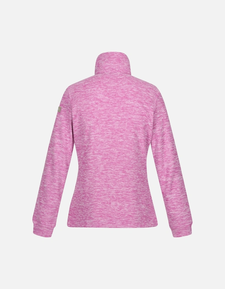 Womens/Ladies Azaelia Marl Full Zip Fleece Jacket