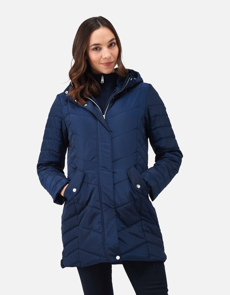 Womens/Ladies Panthea Insulated Padded Hooded Jacket