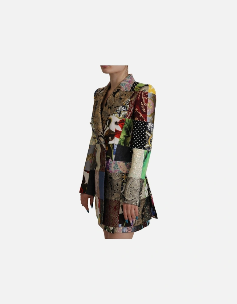 Patchwork Brocade Blazer JKT3310 Women - Multicolor Suits