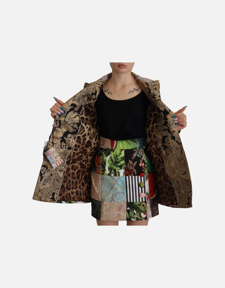 Patchwork Brocade Blazer JKT3310 Women - Multicolor Suits