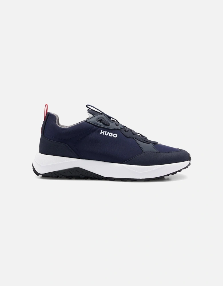 HUGO Kane Runn Mens Mixed-Material Trainers With EVA Rubber Outsole